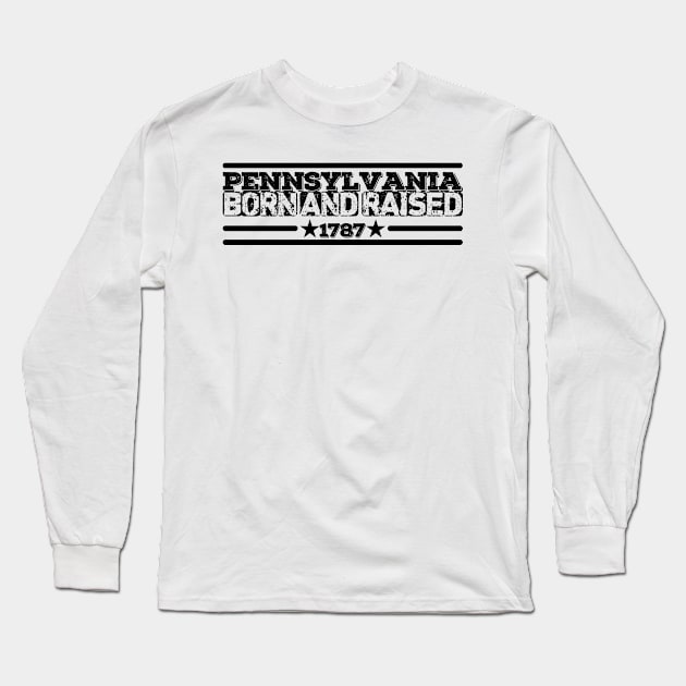 pennsylvania Long Sleeve T-Shirt by HB Shirts